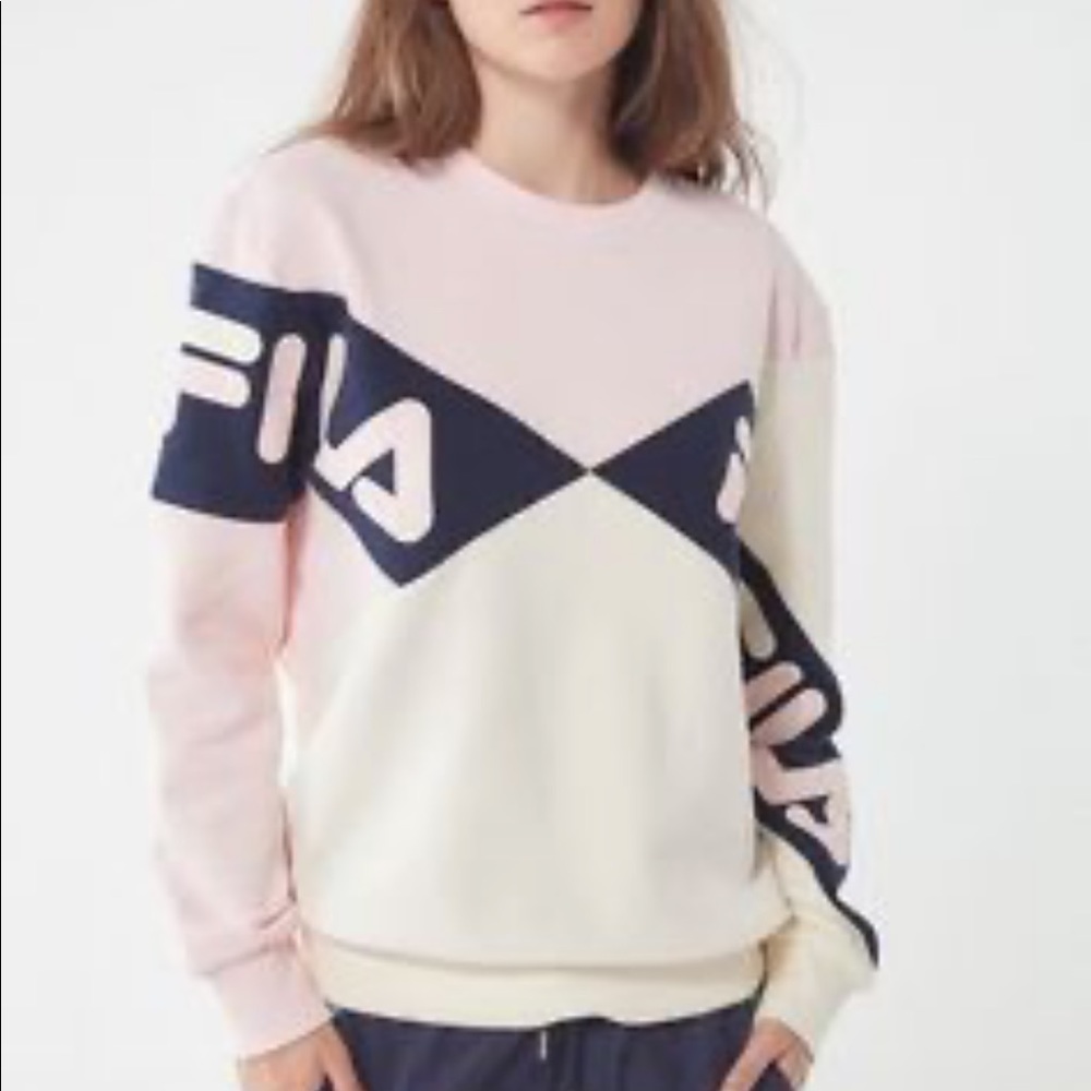 Vintage Crewneck Color block sweater